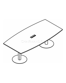 Конференц стол Skyland IMAGO ПРГ-4 клен/белый, изображение 2