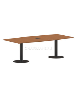 Конференц стол Skyland IMAGO ПРГ-4 груша ароза/антрацит, изображение 1