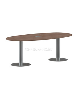 Конференц стол Skyland IMAGO ПРГ-3 ясень шимо/алюминий, изображение 1