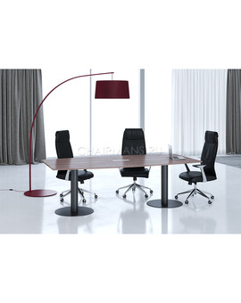 Конференц стол Skyland IMAGO ПРГ-4 белый/алюминий, изображение 3