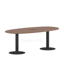 Конференц стол Skyland IMAGO ПРГ-3 ясень шимо/антрацит, изображение 1