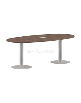 Конференц стол Skyland IMAGO ПРГ-3 ясень шимо/белый, изображение 1