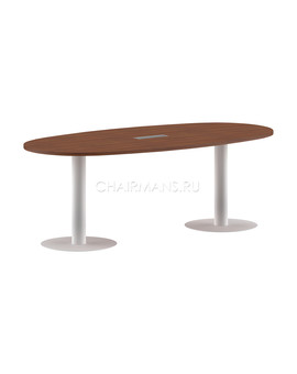 Конференц стол Skyland IMAGO ПРГ-3 орех французский/белый, изображение 1