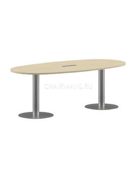 Конференц стол Skyland IMAGO ПРГ-3 клен/алюминий, изображение 1