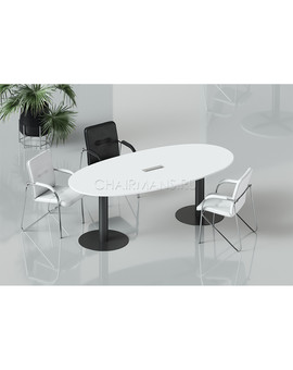 Конференц стол Skyland IMAGO ПРГ-3 белый/алюминий, изображение 3