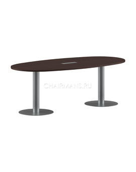 Конференц стол Skyland IMAGO ПРГ-3 венге магия/алюминий, изображение 1