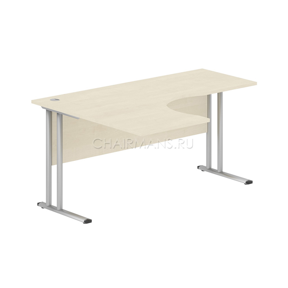 Стол эргономичный Skyland IMAGO-M СА-4M(L) клен/серебро