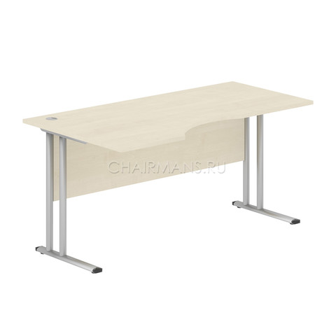 Стол эргономичный Skyland IMAGO-M СА-1M(L) клен/серебро
