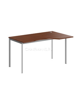 Стол эргономичный Skyland IMAGO-S CA-2S(R) орех французский/алюминий, изображение 1