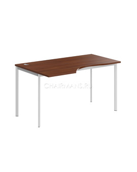 Стол эргономичный Skyland IMAGO-S CA-2S(L) орех французский/белый полуматовый, изображение 1