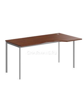 Стол эргономичный Skyland IMAGO-S CA-1S(R) орех французский/алюминий, изображение 1