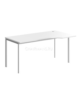 Стол эргономичный Skyland IMAGO-S CA-1S(R) белый/алюминий, изображение 1