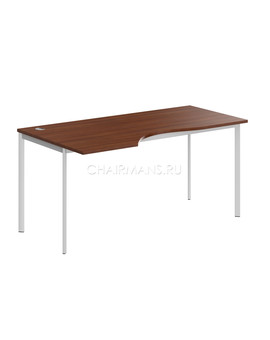 Стол эргономичный Skyland IMAGO-S CA-1S(L) орех французский/белый полуматовый, изображение 1