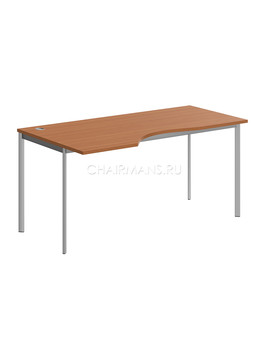 Стол эргономичный Skyland IMAGO-S CA-1S(L) груша ароза/алюминий, изображение 1