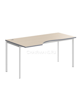 Стол эргономичный Skyland IMAGO-S CA-1S(L) клен/белый полуматовый, изображение 1