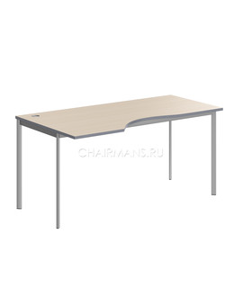 Стол эргономичный Skyland IMAGO-S CA-1S(L) клен/алюминий, изображение 1