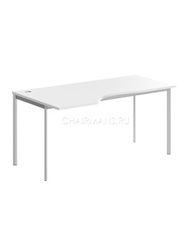 Стол эргономичный Skyland IMAGO-S CA-1S(L) белый/алюминий, изображение 1