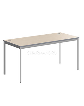 Стол прямой Skyland IMAGO-S СП-4S клен/алюминий, изображение 1