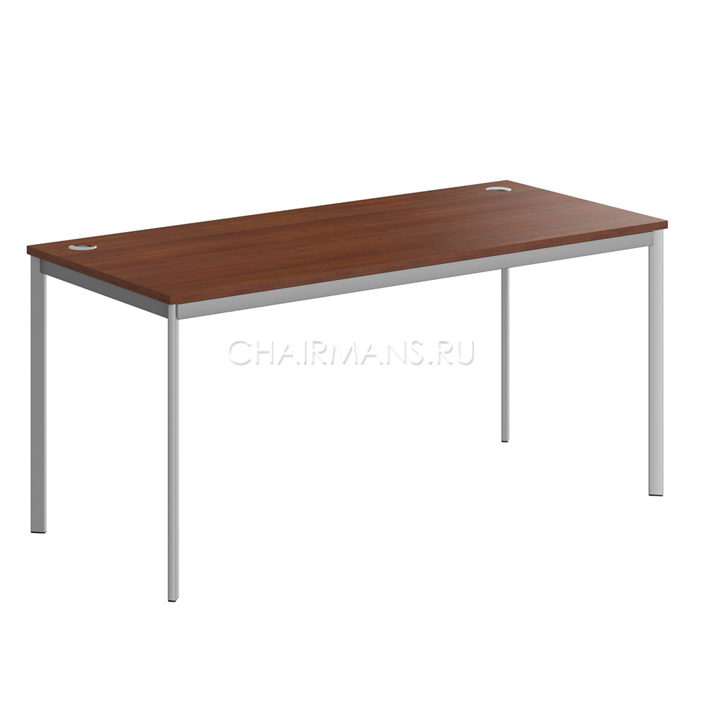 Стол прямой Skyland IMAGO-S СП-4S орех французский/алюминий