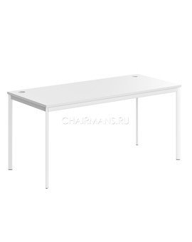 Стол прямой Skyland IMAGO-S СП-4S белый/белый полуматовый, изображение 1