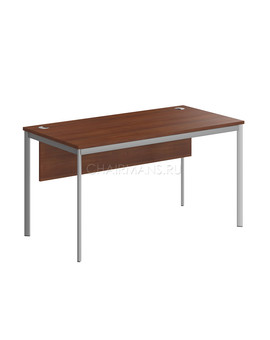 Стол прямой Skyland IMAGO-S СП-3SD орех французский/алюминий, изображение 1