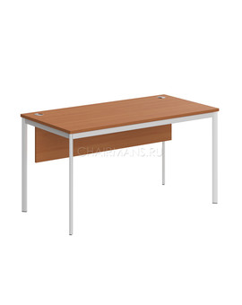 Стол прямой Skyland IMAGO-S СП-3SD груша ароза/белый полуматовый, изображение 1