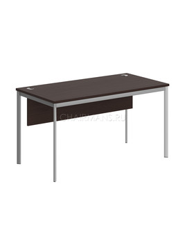 Стол прямой Skyland IMAGO-S СП-3SD венге магия/алюминий, изображение 1