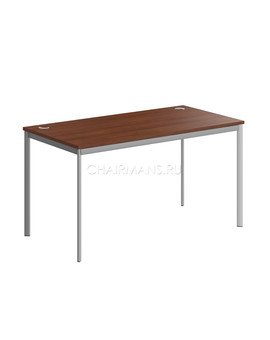 Стол прямой Skyland IMAGO-S СП-3S орех французский/алюминий, изображение 1