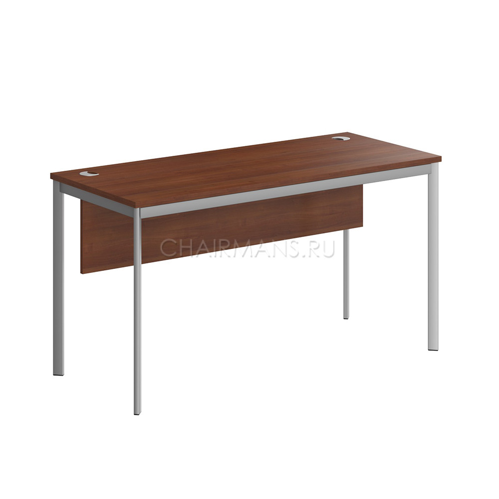 Стол прямой Skyland IMAGO-S СП-3.1SD орех французский/алюминий
