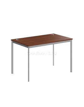 Стол прямой Skyland IMAGO-S СП-2S орех французский/алюминий, изображение 1