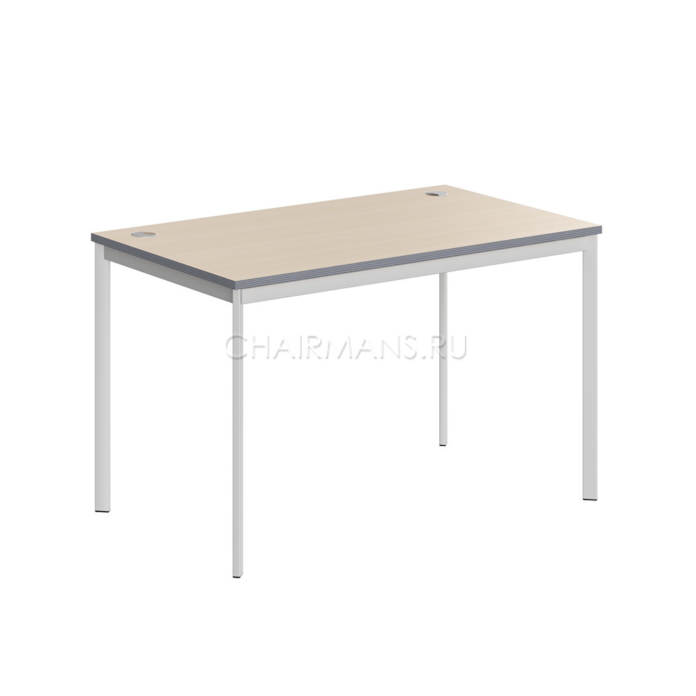 Стол прямой Skyland IMAGO-S СП-2S клен/белый полуматовый