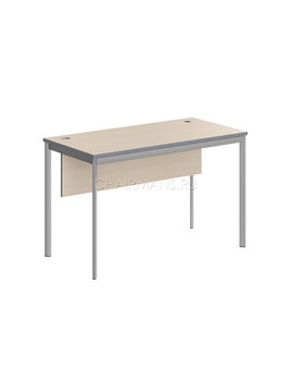 Стол прямой Skyland IMAGO-S СП-2.1SD клен/алюминий, изображение 1