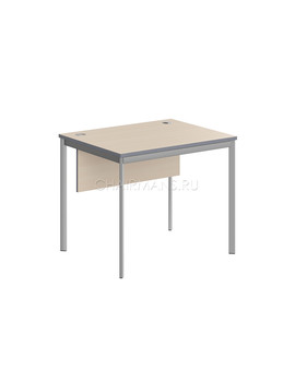 Стол прямой Skyland IMAGO-S СП-1SD клен/алюминий, изображение 1