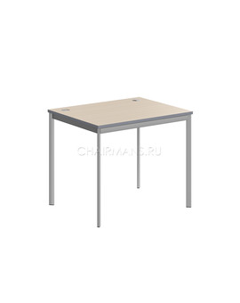 Стол прямой Skyland IMAGO-S СП-1S клен/алюминий, изображение 1