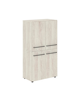 Шкаф с 2-мя комплектами глухих малых дверей Skyland LOFTIS LMC 80.4 сосна эдмонт, изображение 1