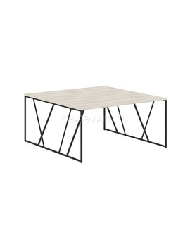 Стол компьютерный Skyland LOFTIS LWST 1516 сосна эдмонт/черный, изображение 1