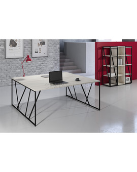 Стол компьютерный Skyland LOFTIS LWST 1516 сосна эдмонт/черный, изображение 2