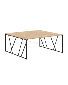 Стол компьютерный Skyland LOFTIS LWST 1716 дуб бофорд/черный, изображение 1