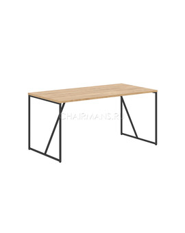 Стол компьютерный Skyland LOFTIS LST 1580 дуб бофорд/черный, изображение 1