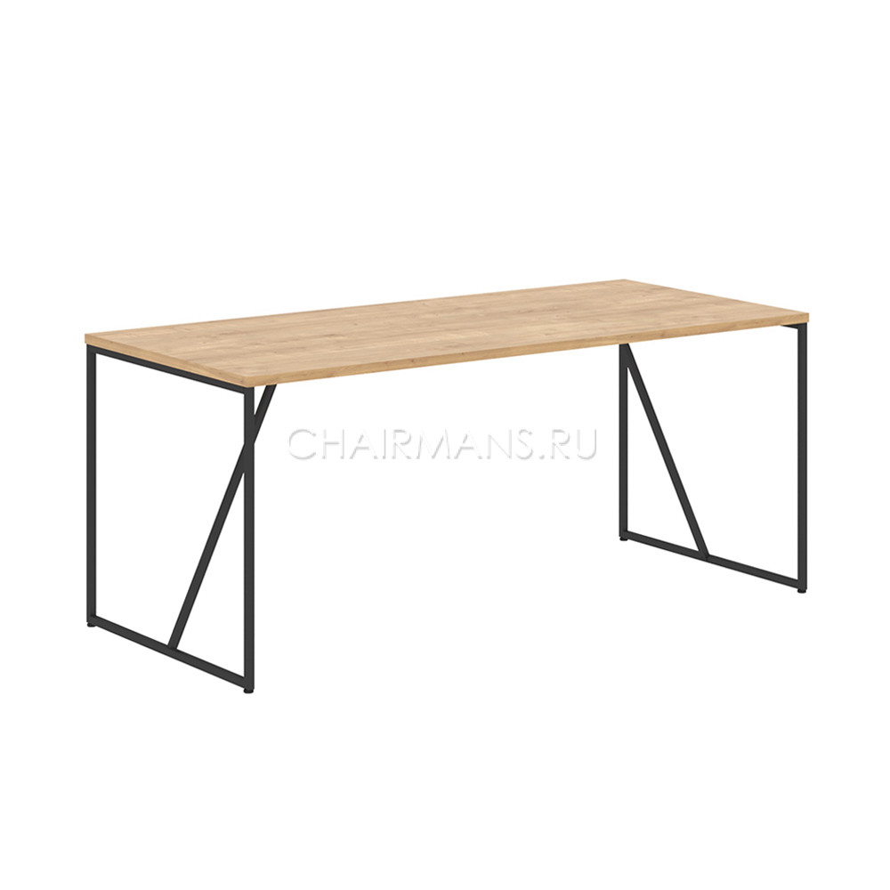 Кликните для увеличения изображения Стол компьютерный Skyland LOFTIS LST 1780 дуб бофорд/черный