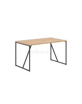 Стол компьютерный Skyland LOFTIS LST 1380 дуб бофорд/черный, изображение 1