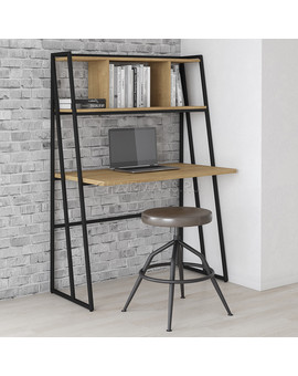 Стол компьютерный Skyland LOFTIS LCD 1160 дуб бофорд/черный, изображение 2