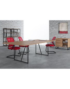 Конференц стол Skyland LOFTIS LCT 2412 сосна эдмонт/черный, изображение 2