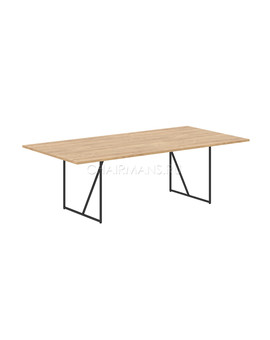 Конференц стол Skyland LOFTIS LCT 2412 дуб бофорд/черный, изображение 1