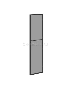 Дверь стеклянная в раме Skyland LOFTIS LRG 40-1(R) тонированная бронза, изображение 1