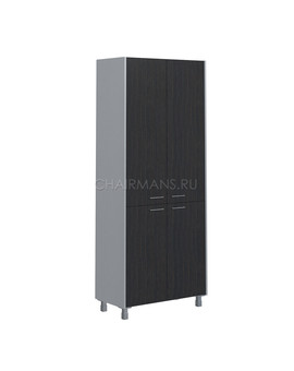 Шкаф Skyland OFFIX-NEW OHC 87.3 легно темный/металлик, изображение 1