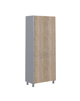 Шкаф Skyland OFFIX-NEW OHC 87.3 дуб сонома светлый/металлик, изображение 1