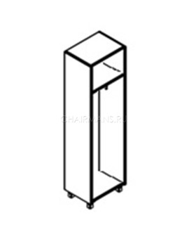 Каркас шкафа для одежды Skyland OFFIX-NEW OCW 60 металлик, изображение 2