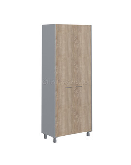 Гардероб широкий Skyland OFFIX-NEW OCW 87.1 дуб сонома светлый/металлик, изображение 1