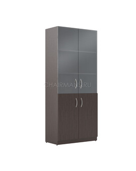 Шкаф комбинированный Skyland SIMPLE SR-5W.2 легно темный, изображение 1